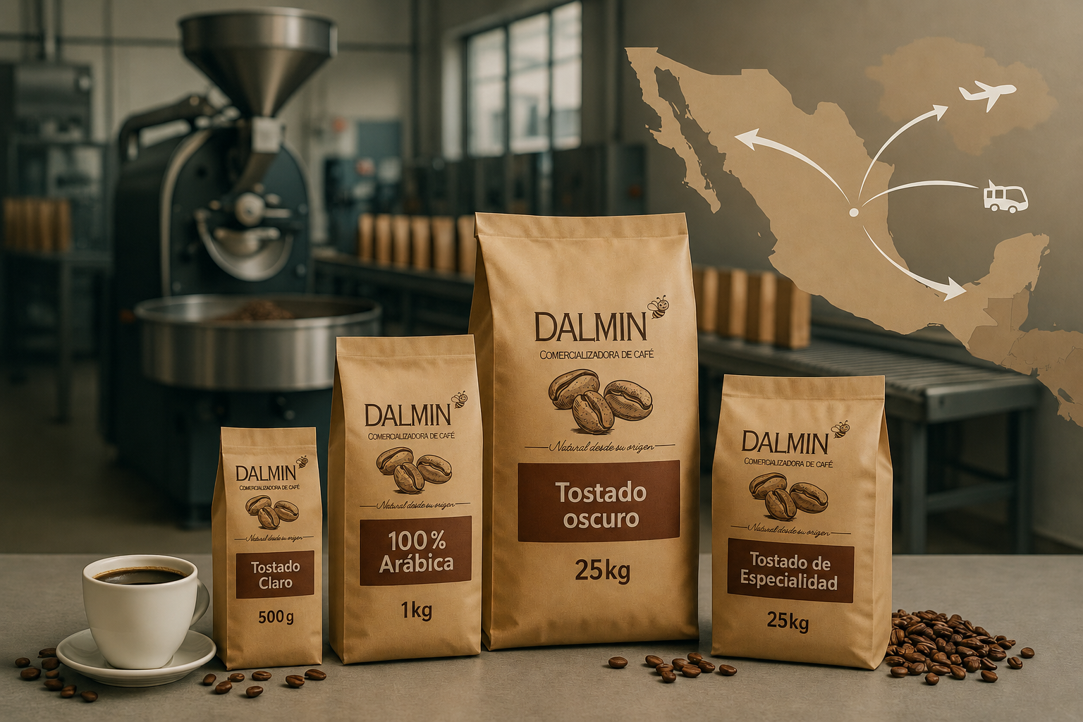 Café Dalmin – Blend 3 Huastecas 1kg