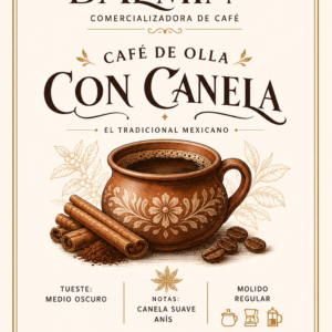 Café de Olla El Tradicional con Canela